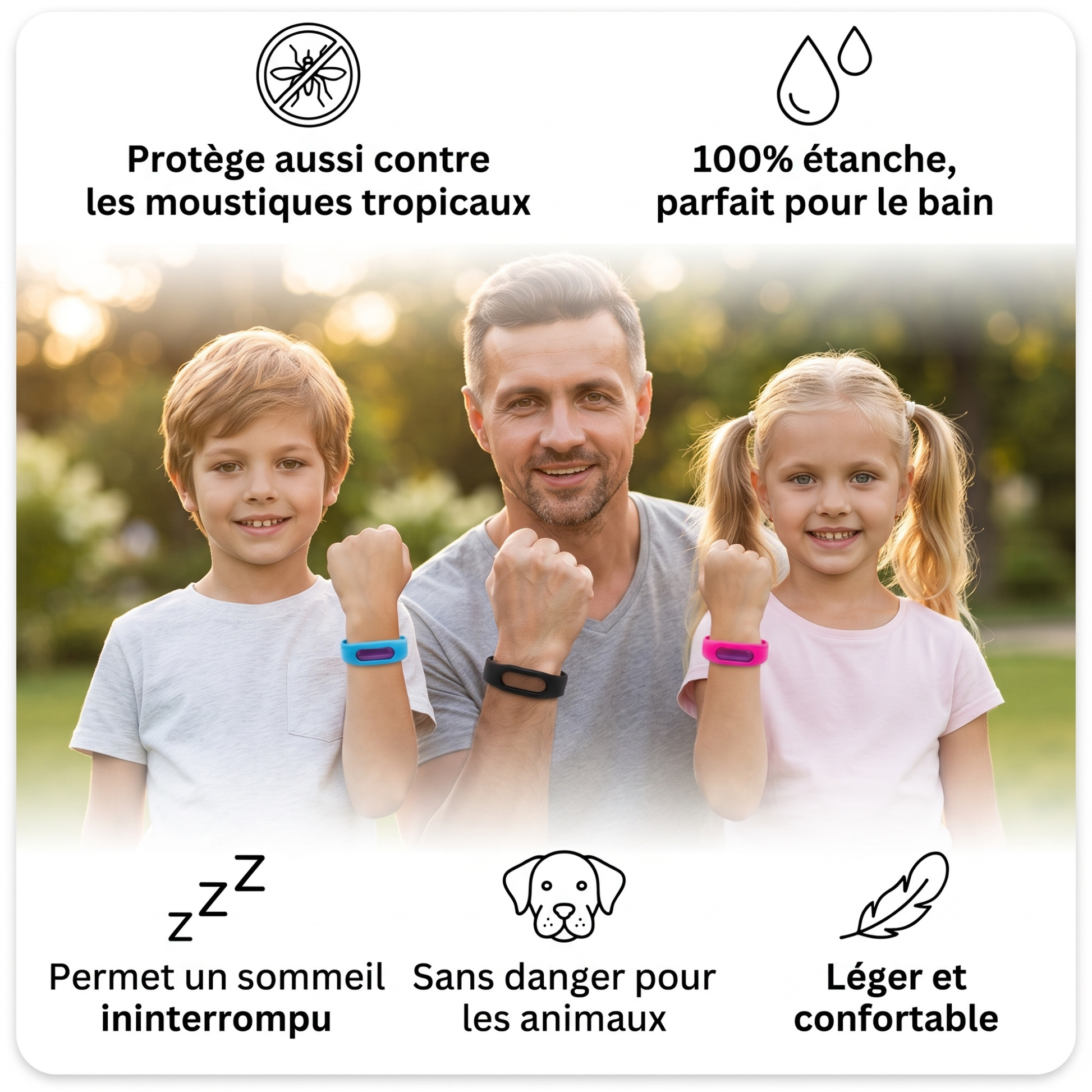 Bracelets anti-moustiques Joumko™ Joumko