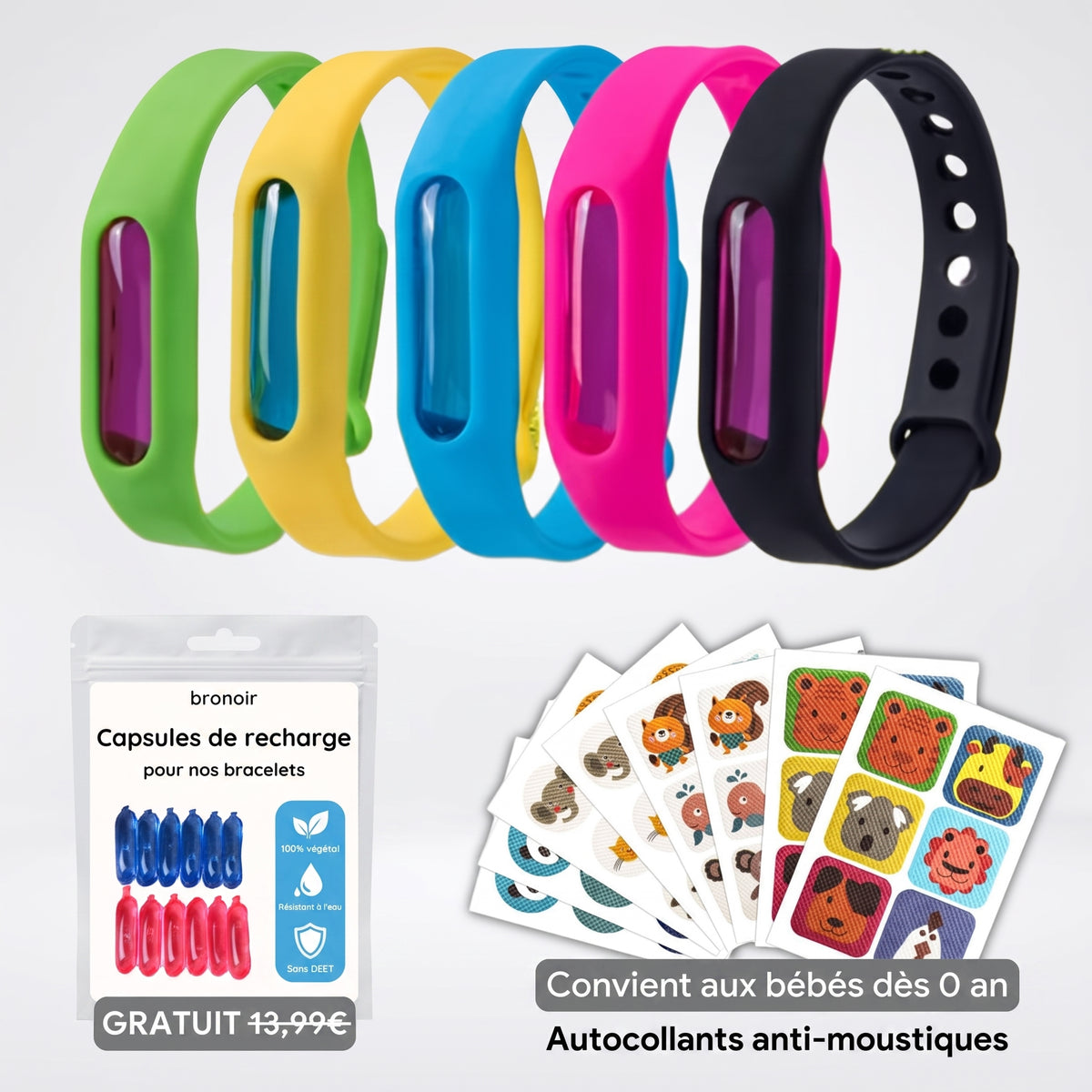 Bracelets anti-moustiques Joumko™ Joumko