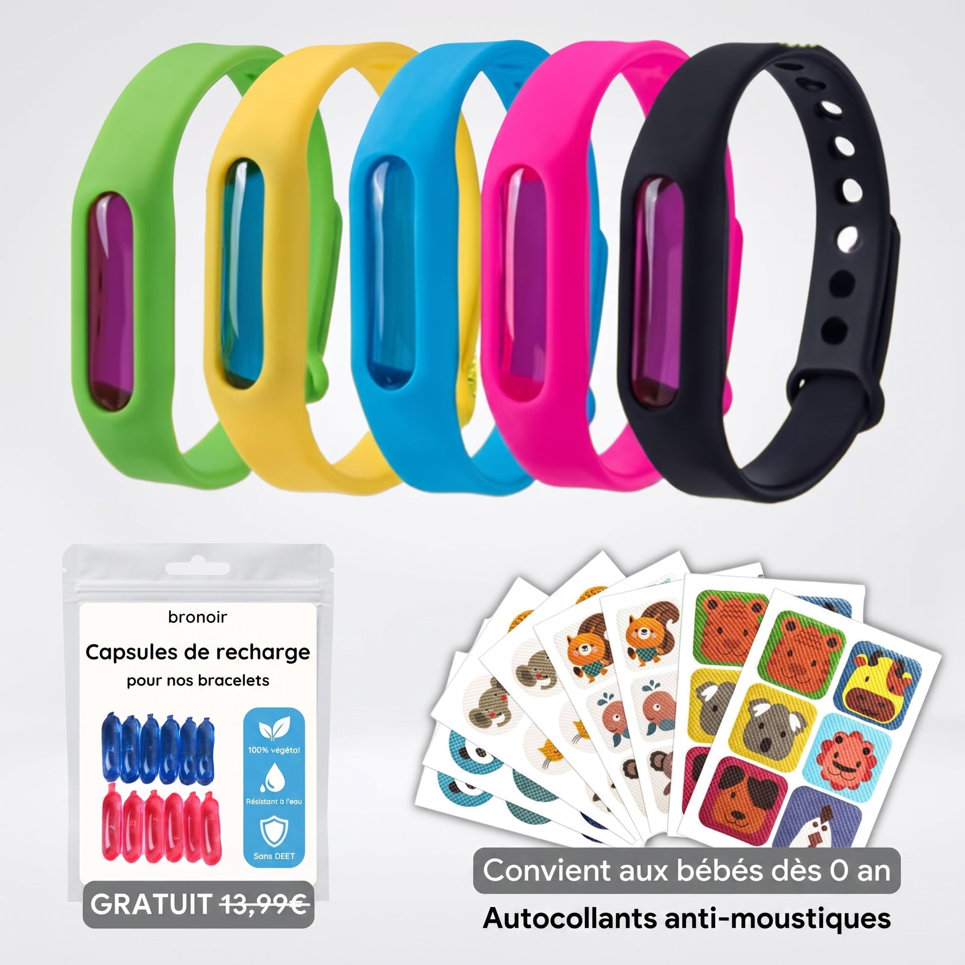 Bracelets anti-moustiques Joumko™ Joumko